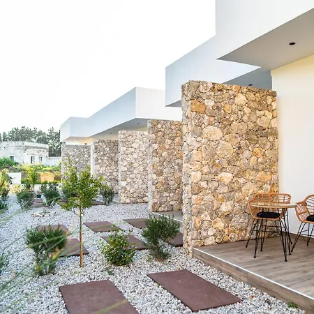 Pebble Gargen Aloe - Pampas Grass Apartment Kos Town
